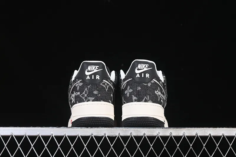All categories Nk Air Force 1 Air Force series Nk Air Force 1 Low Air Force low-top Nike Air Force 1'07 Low LV joint cowboy pig eight meters black Air Force 1 low-top casual sneakers MZ9588-805